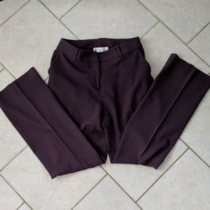 St John - dark maroon pant